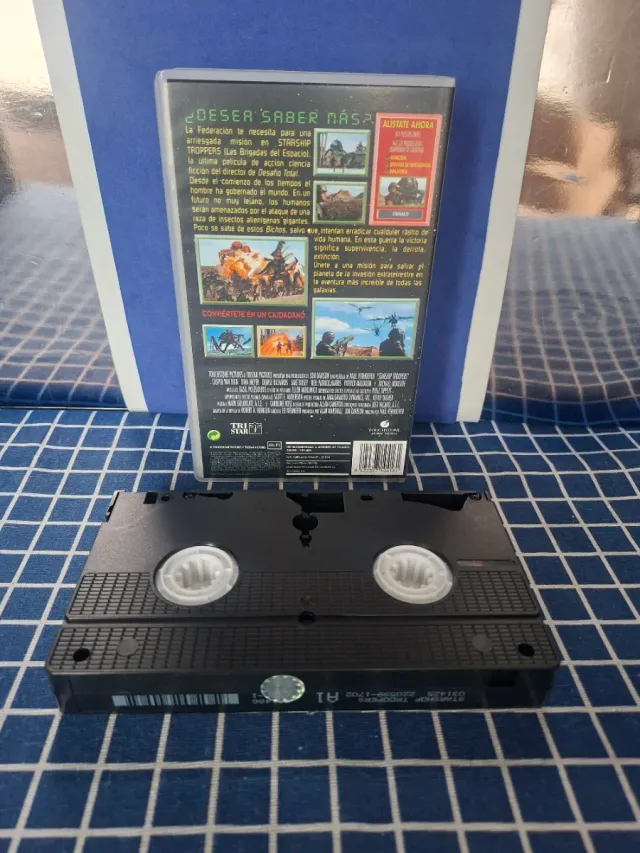VHS STARSHIP TROOPERS ORIGINALE UFFICIALE