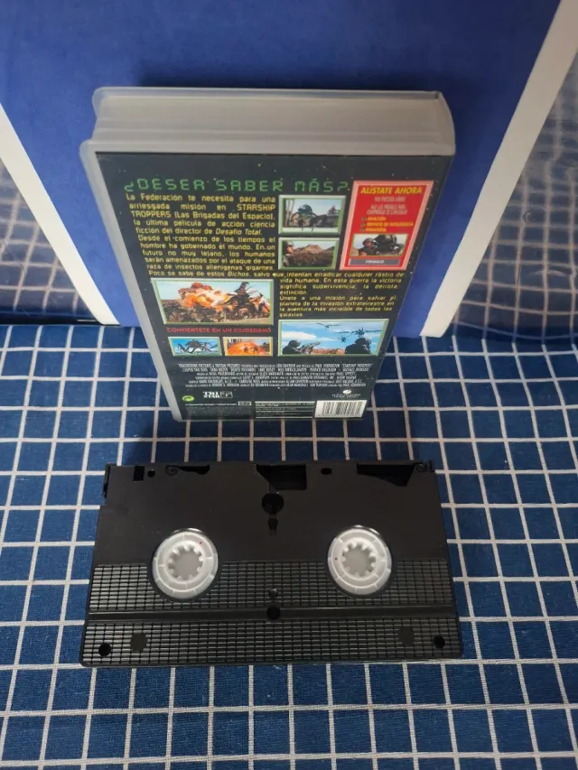 VHS STARSHIP TROOPERS ORIGINALE UFFICIALE