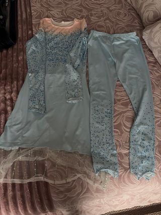 Disfraz Elsa Frozen 3 piezas