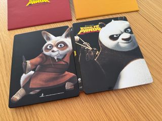 Kung Fu Panda 1+2 (3D+2D Blu-ray SteelBook) (Blufans Exclusive #18-#19)