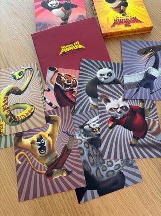 Kung Fu Panda 1+2 (3D+2D Blu-ray SteelBook) (Blufans Exclusive #18-#19)