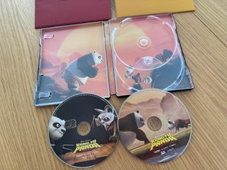 Kung Fu Panda 1+2 (3D+2D Blu-ray SteelBook) (Blufans Exclusive #18-#19)