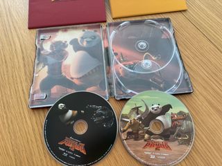 Kung Fu Panda 1+2 (3D+2D Blu-ray SteelBook) (Blufans Exclusive #18-#19)