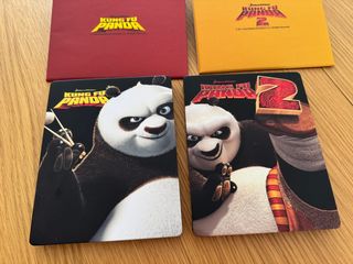 Kung Fu Panda 1+2 (3D+2D Blu-ray SteelBook) (Blufans Exclusive #18-#19)