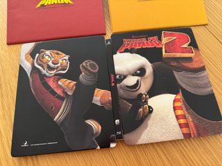 Kung Fu Panda 1+2 (3D+2D Blu-ray SteelBook) (Blufans Exclusive #18-#19)