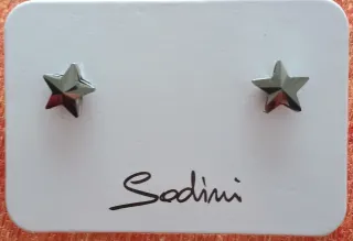 Orecchini Sodini a vite stella argento