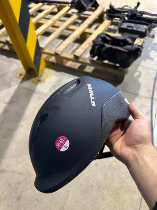Casco Btwin Negro Talla L