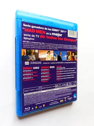 Mad Men Blu-ray Temporadas 4 y 7 Final Parte 1