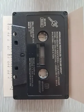 Cinta Cassette Aerolineas Federales Echame Sifon
