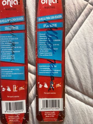 Lote 3 Relojes Silicona Ohla