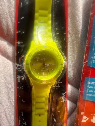 Lote 3 Relojes Silicona Ohla