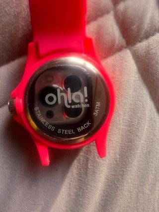 Lote 3 Relojes Silicona Ohla