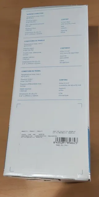 Kit de Filtración Agua Industrial/Hogar A ESTRENAR