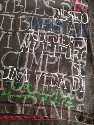 Camiseta Desigual Hombre Talla L