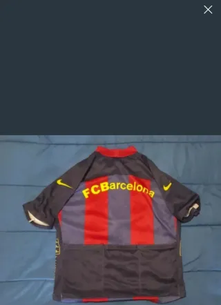 Dos maillot ciclismo FC Barcelona Nike Talla L