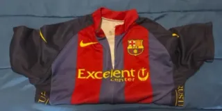 Dos maillot ciclismo FC Barcelona Nike Talla L