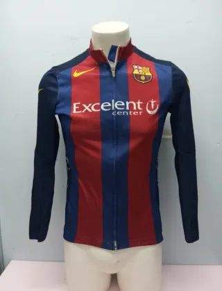 Dos maillot ciclismo FC Barcelona Nike Talla L