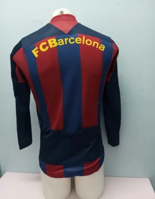 Dos maillot ciclismo FC Barcelona Nike Talla L