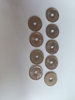 Lote 25 Pesetas Comunidades Españolas