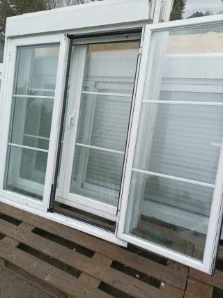 2 Ventanas Aluminio Salón