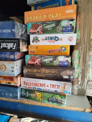 Liquidacion juegos de mesa.
