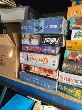 Liquidacion juegos de mesa.