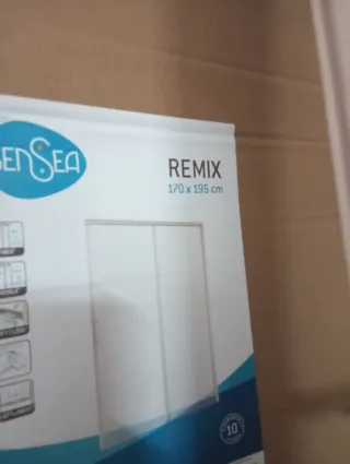 Mampara Ducha Cristal Vidrio y Plato de ducha