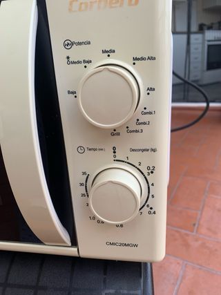Microondas Corberó Grill Beige