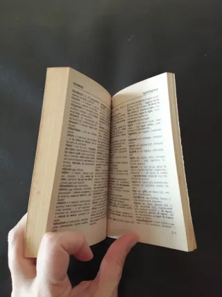 Dizionario italiano-spagnolo, spagnolo-italiano.