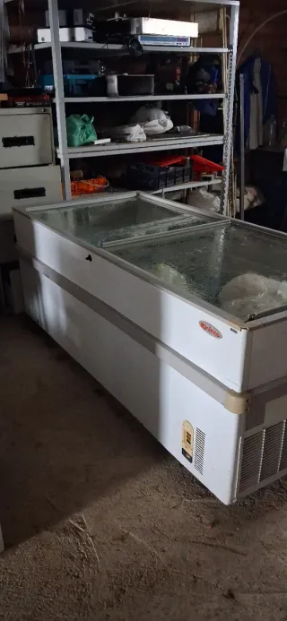 Congelador horizontal blanco