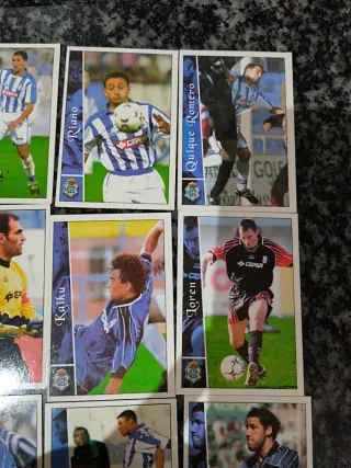 Lote Cromos Recreativo Huelva Mundicromo 2003