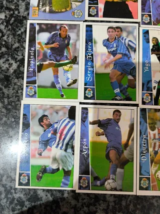 Lote Cromos Recreativo Huelva Mundicromo 2003