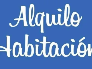 Alquilo habitación doble con lavabo