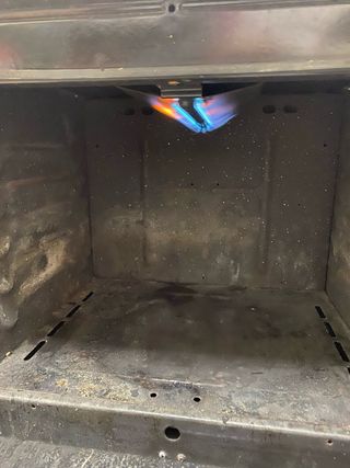 Cocina gas butano 4 fuegos