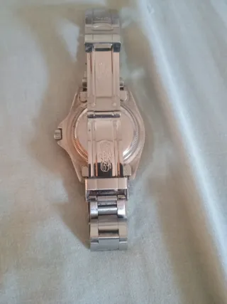 Reloj Rolex Submariner Negro y Plateado