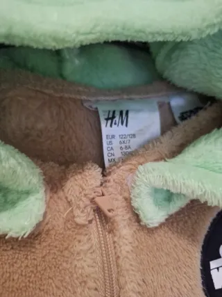 Pijama Baby Yoda Talla 6/8 años