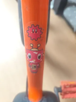 Bici infantil Decathlon 12 naranja