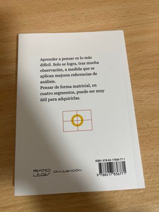 Libro cuatro segmentos