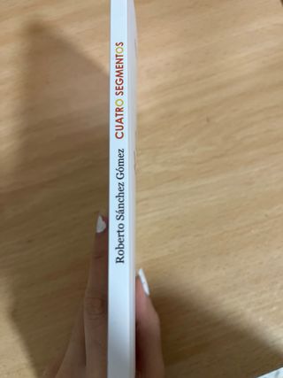 Libro cuatro segmentos