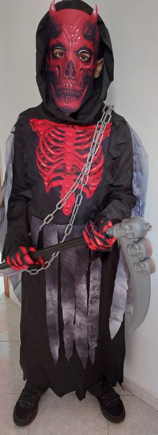 Costume Carnevale Demone 10-12 anni