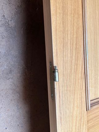 Puerta de madera interior