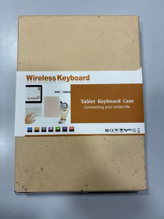 Teclado Bluetooth Negro y Azul Marino