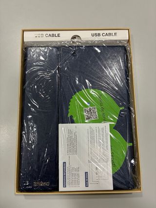 Teclado Bluetooth Negro y Azul Marino