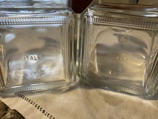 Vecchie bottiglie cristallo targhe argento 800