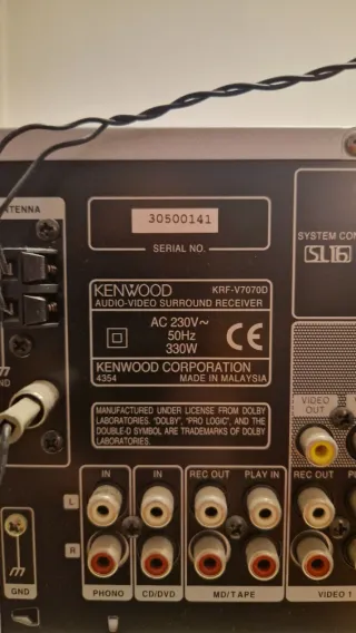 Equipo Sonido 5.1 Kenwood Completo