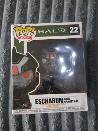 Funko Pop! Halo Escharum con Hacha de Gravedad 22