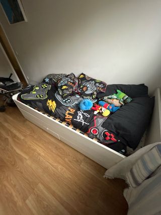 Cama nido Ikea blanca slakt