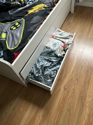 Cama nido Ikea blanca slakt