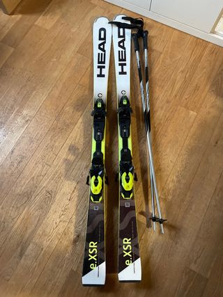 Sci Head e.XSR con bastoncini solo su roma