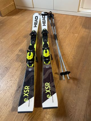 Sci Head e.XSR con bastoncini solo su roma